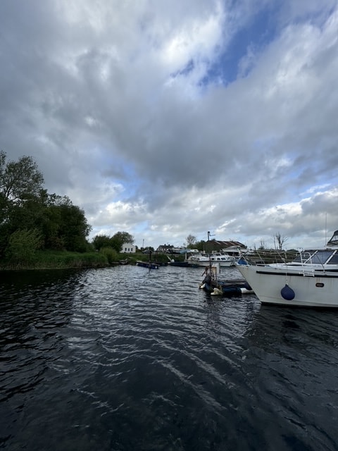 Shamrock Marina berths on the River Shannon